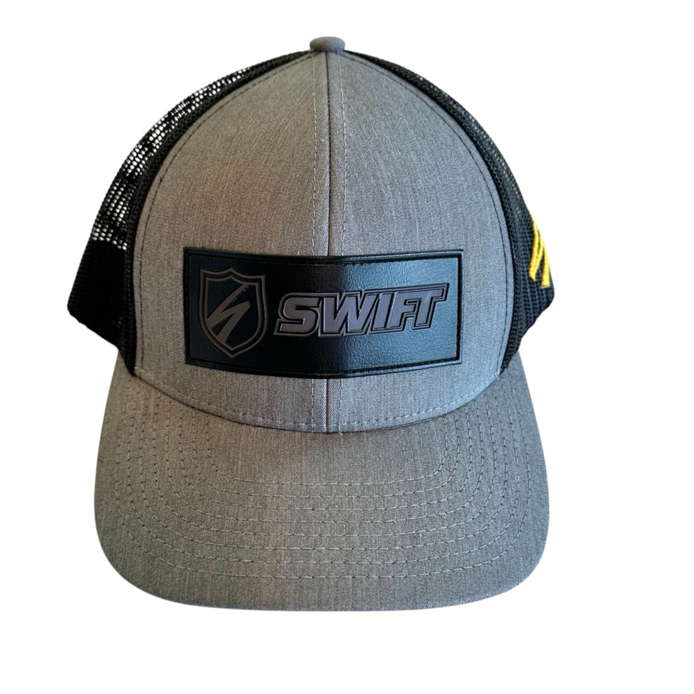 Swift Trucker SnapBack Hat Gray and Black. Great Condition